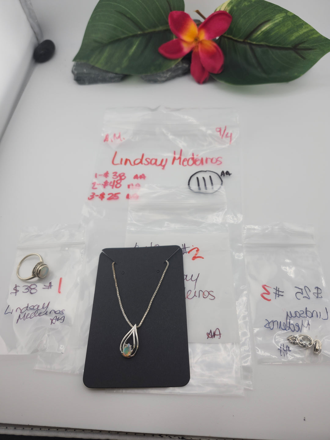 AM SHOW 48HR - RESERVED FOR: Lindsay Medeiros - 9/4/2025 FL tiktok Live Show - 3 Sterling Silver Items