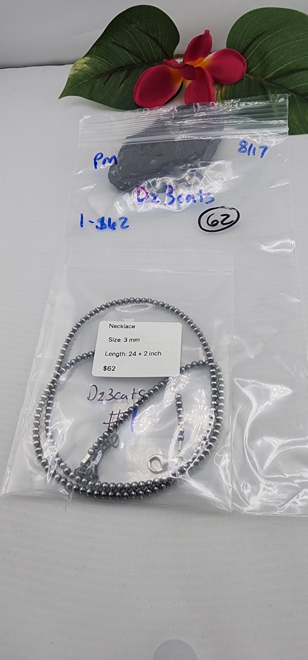 PM SHOW 48HR - RESERVED FOR: Dz3cats- 8/17/2025 FL tiktok Live Show -1  Sterling Silver Items