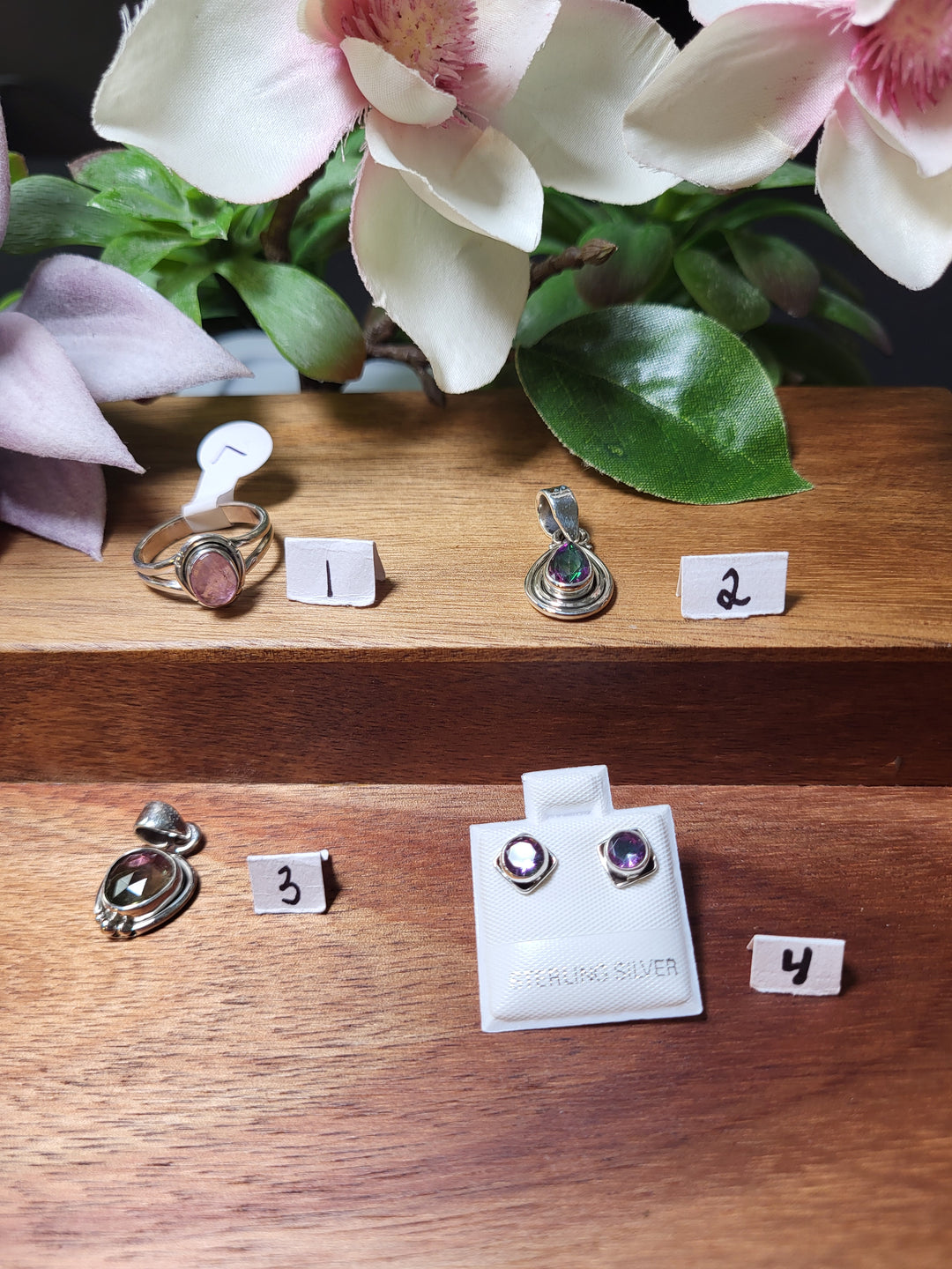 RESERVED FOR: clarlamb 8/15/24- 4 Sterling Silver Items