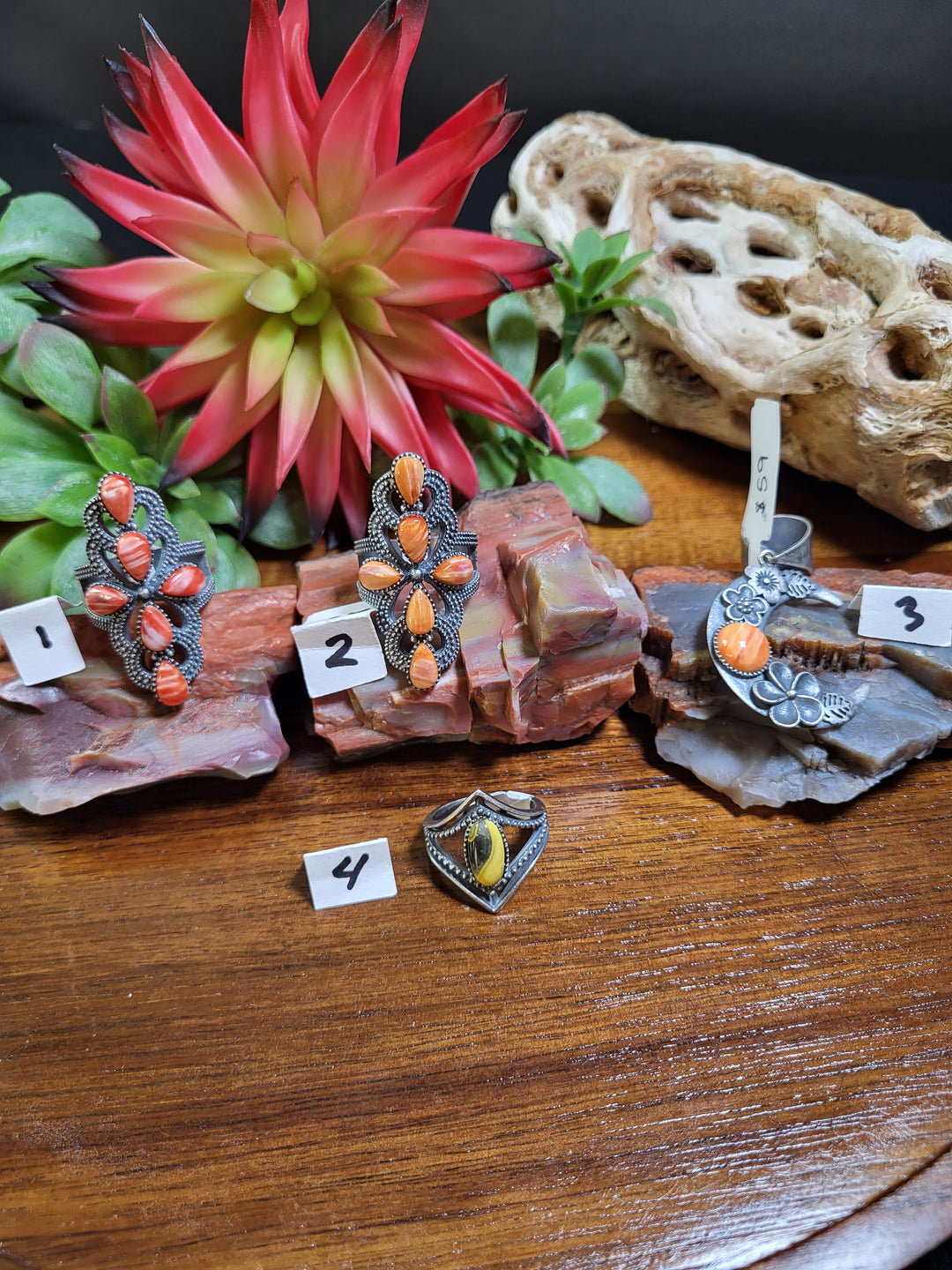 RESERVED FOR: Kinkgurl 7/24/24- 4 Sterling Silver Items