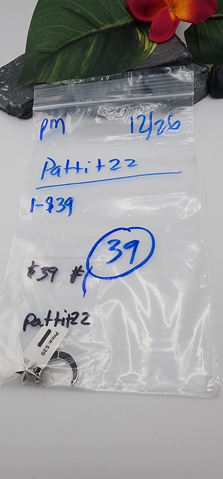 PM SHOW 48HR - RESERVED FOR: Pattit22 - 12/26/2025 tiktok Live Show - 1 Sterling Silver Items