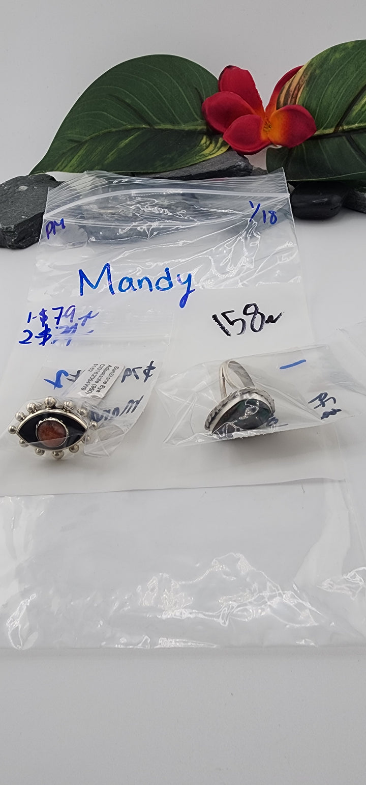 Mandy - 2  925 Sterling Silver Items