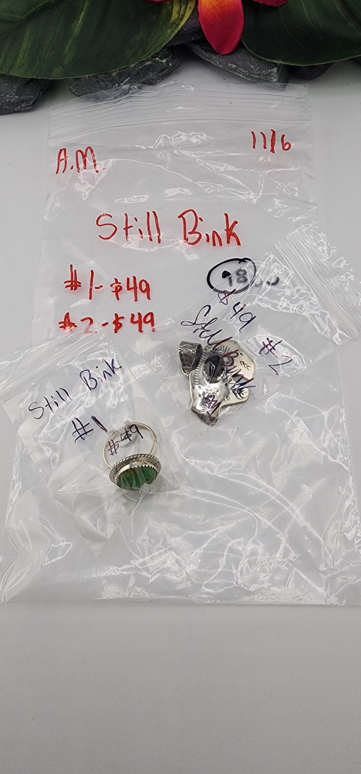 AM SHOW 48HR RESERVED FOR: Still Bink - 11/6/2025 FL tiktok Live Show - 2 Sterling Silver Items