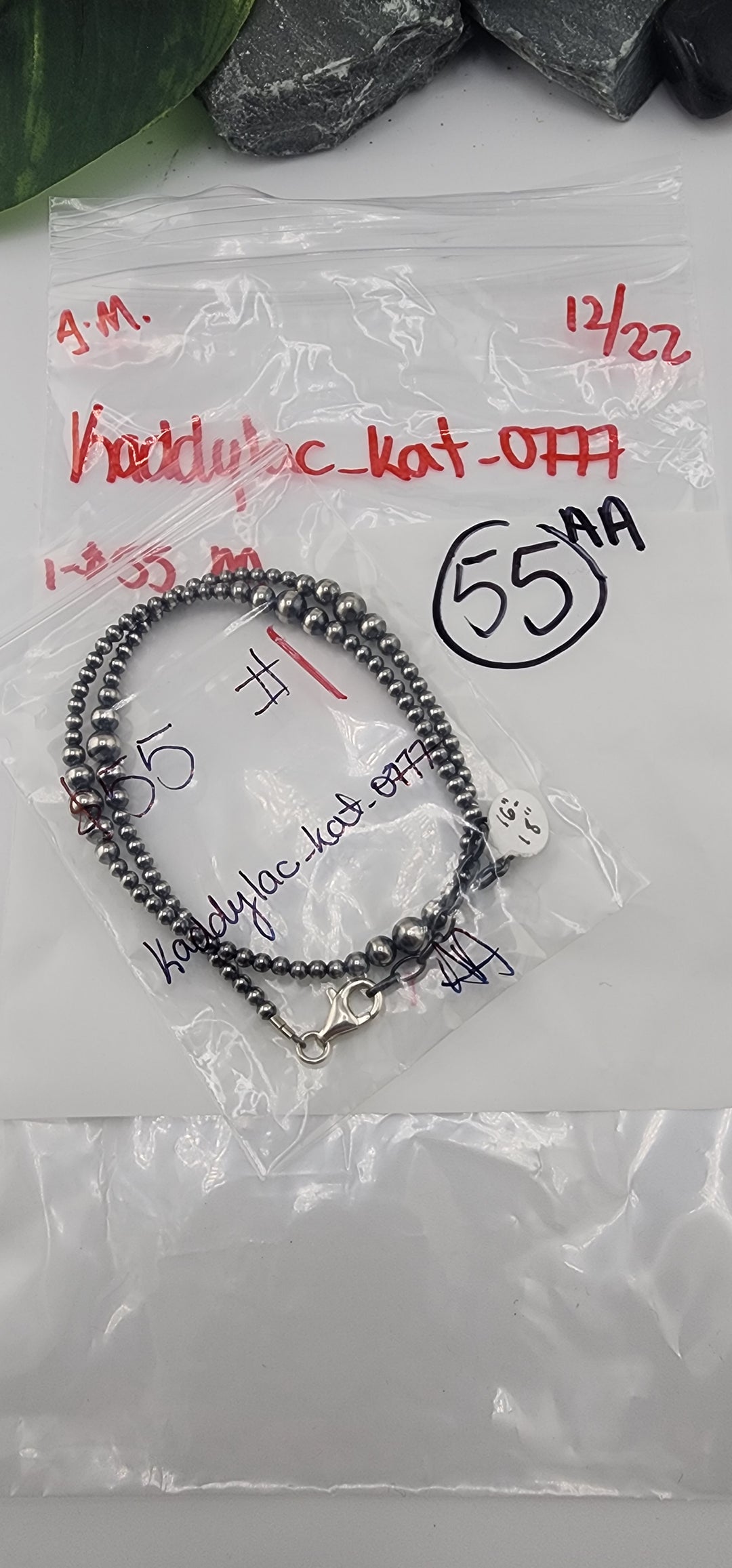 AM SHOW 48HR RESERVED FOR: kaddylac_kat_0777 - 12/22/2025 FL tiktok Live Show - 1 Sterling Silver Items