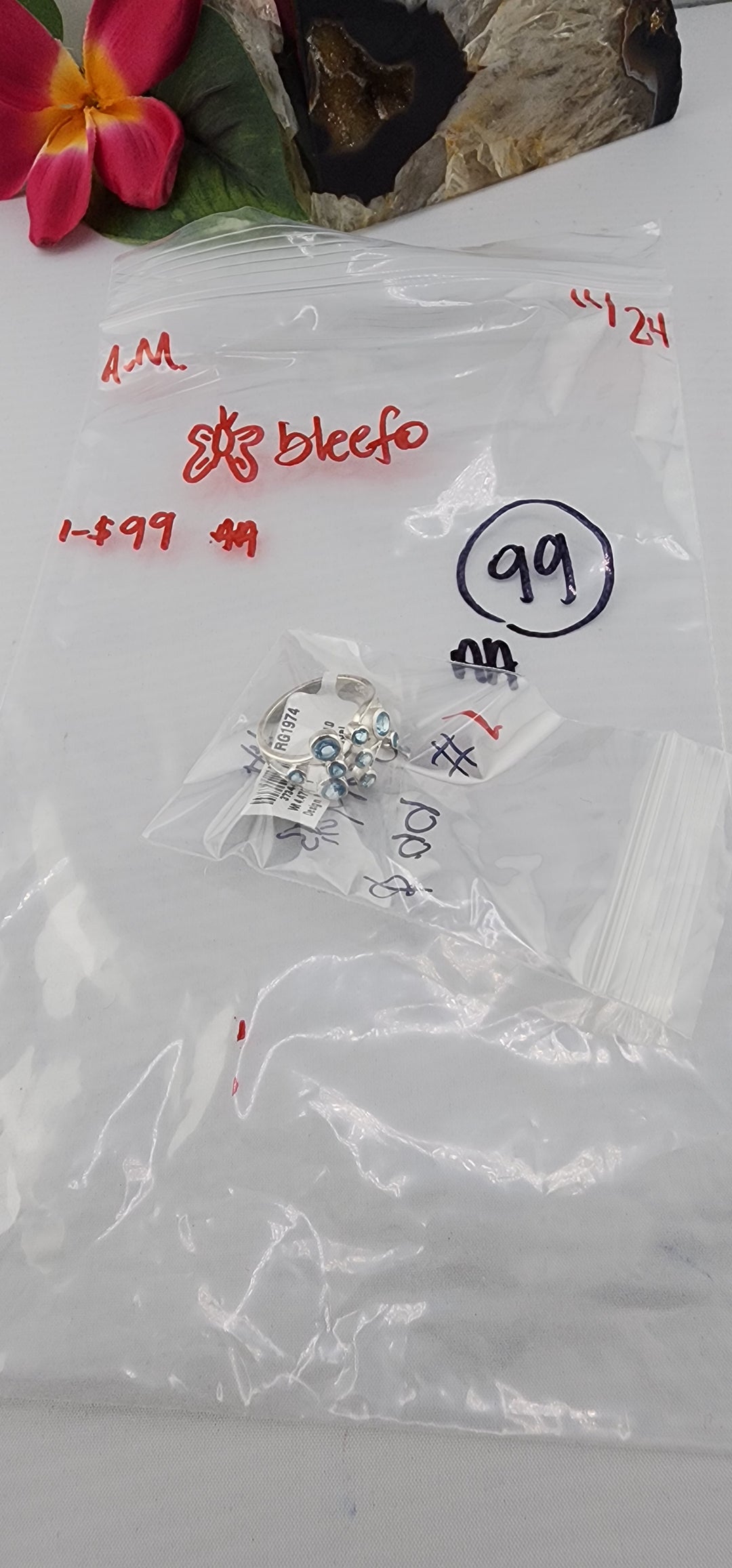 AM SHOW 48HR RESERVED FOR: 🦋bleefo  - 11/24/2025 FL tiktok Live Show - 1 Sterling Silver Items