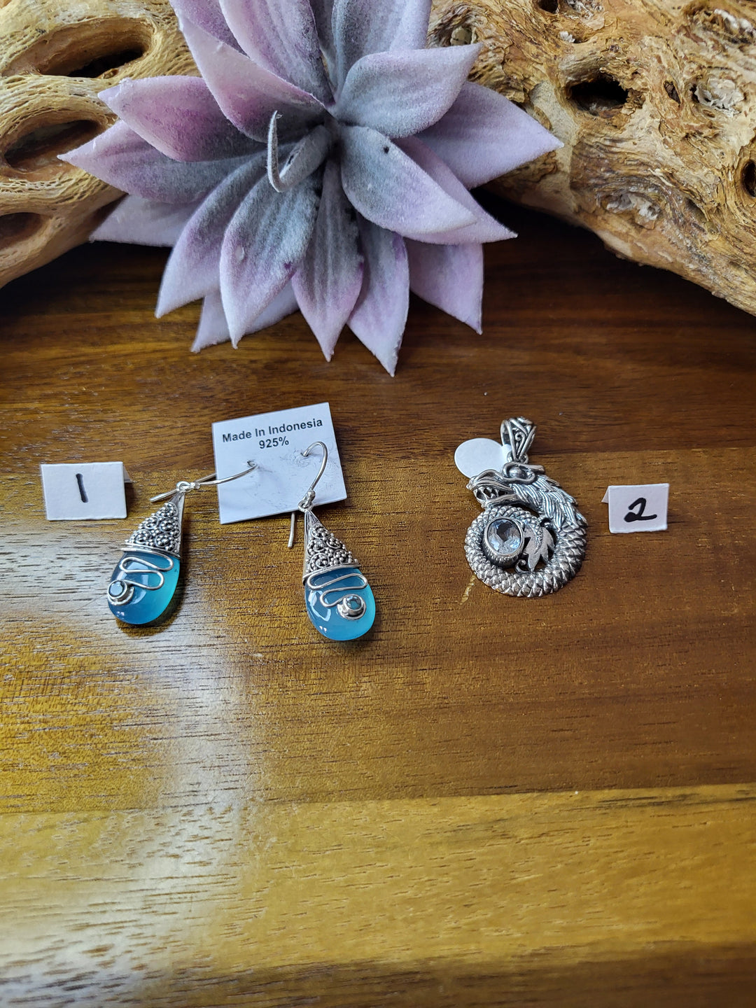 RESERVED FOR: Jessica D 8/4/24- 2 Sterling Silver Items
