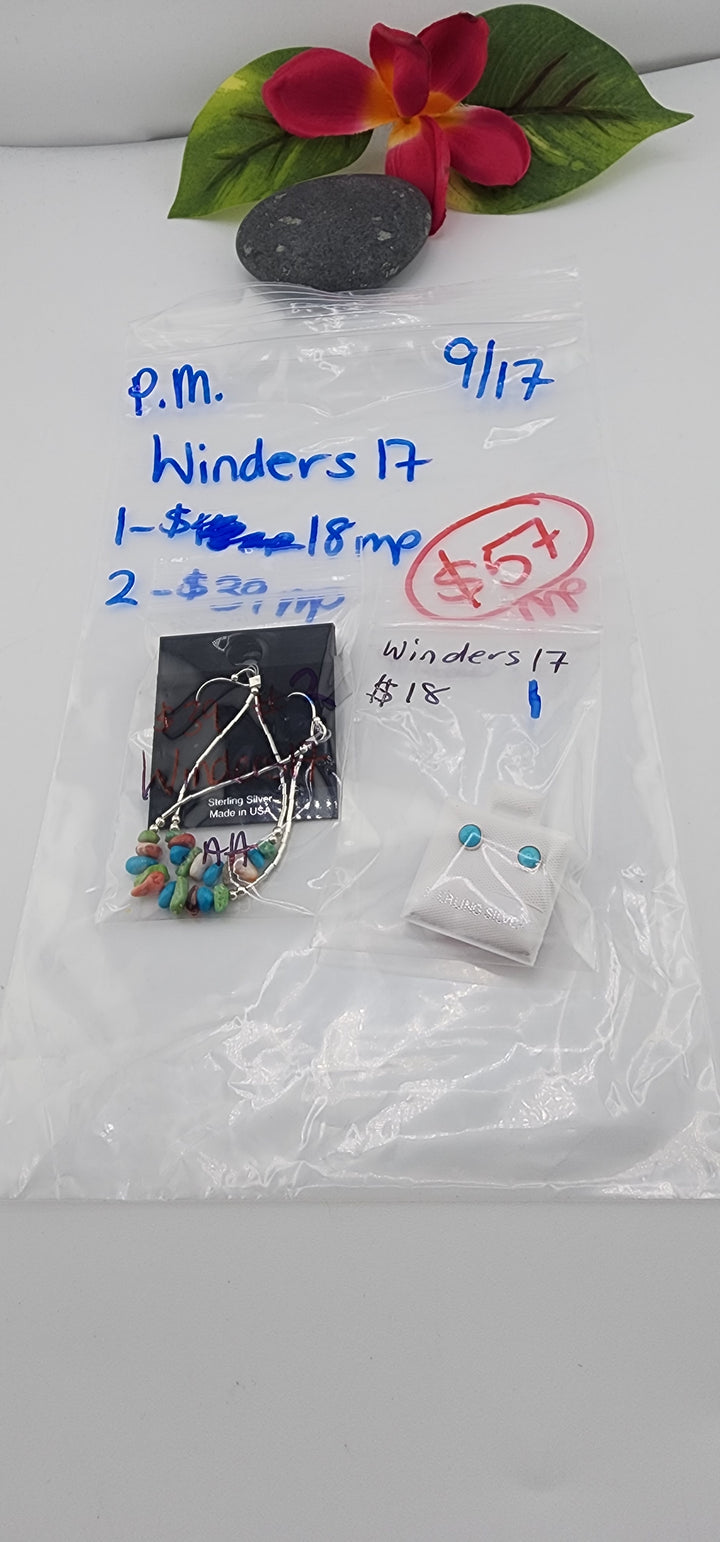 PM SHOW 48HR - RESERVED FOR: Winders17 - 9/17/2025 FL tiktok Live Show - 2 Sterling Silver Items