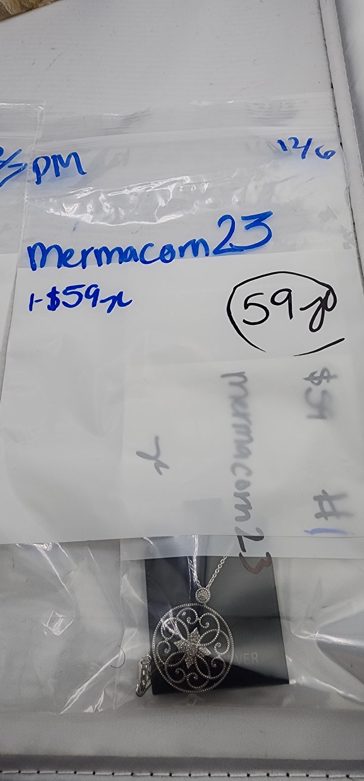 PM SHOW 48HR - RESERVED FOR: mermacorn23 - 12/6/2025 tiktok Live Show - 1 Sterling Silver Items