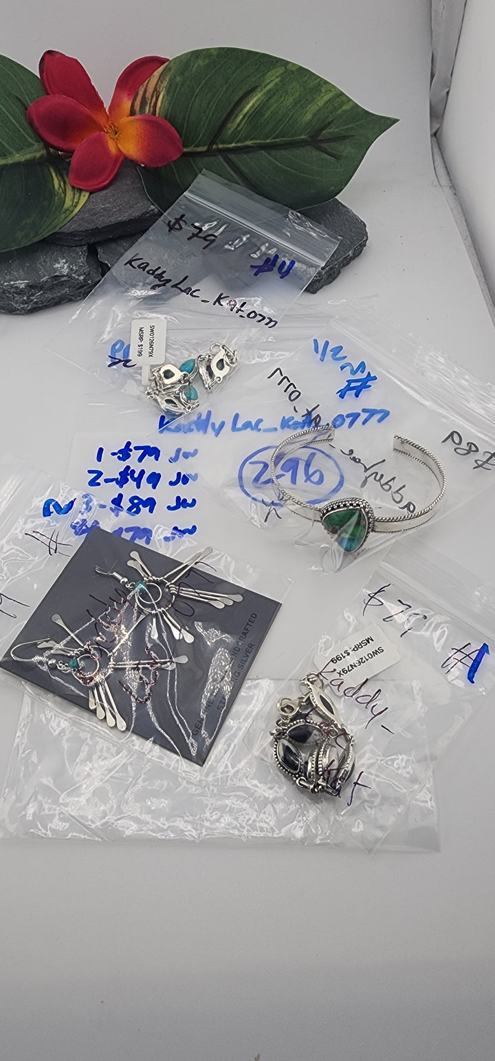 PM SHOW 48HR - RESERVED FOR: kaddyLac_kat_0777 - 1/2/2026 tiktok Live Show - 4 Sterling Silver Items