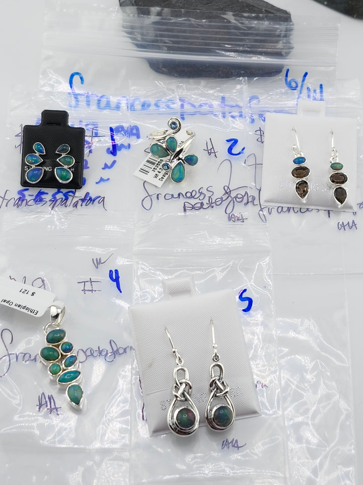 48HR - RESERVED FOR: francesspatafora- 6/14/2025 FL tiktok Live Show - 5 Sterling Silver Items