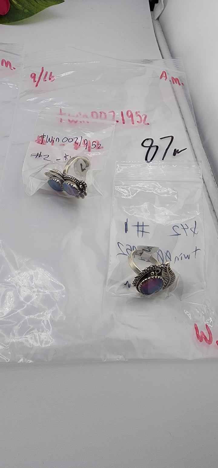 AM SHOW 48HR - RESERVED FOR: twin0021952 - 9/16/2025 FL tiktok Live Show - 2 Sterling Silver Items