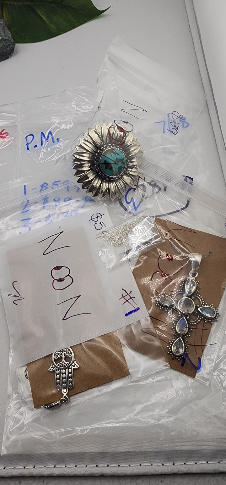 PM SHOW 48HR - RESERVED FOR: N👀N - 7/18/2025 FL tiktok Live Show - 3 Sterling Silver Items