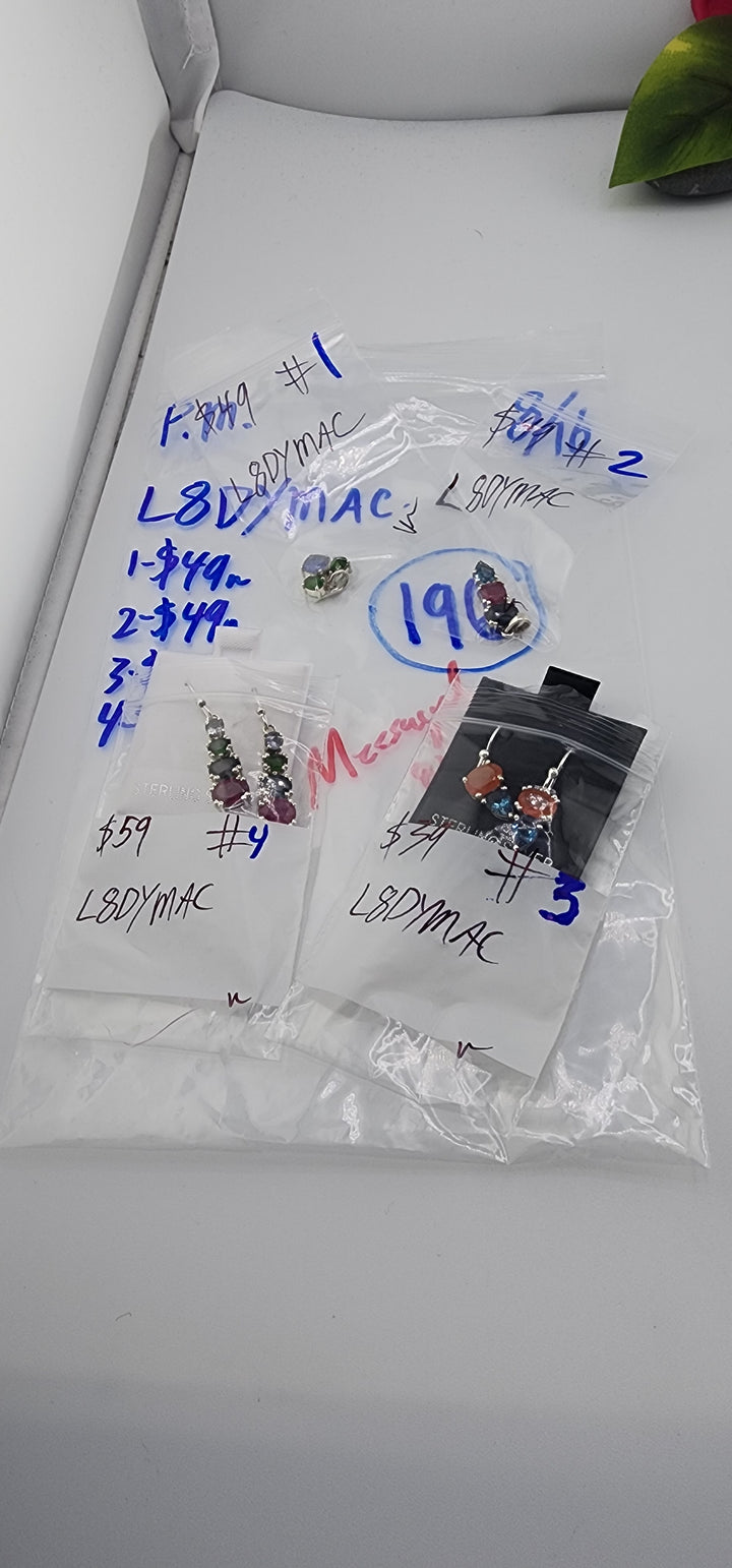 PM SHOW 48HR - RESERVED FOR: L8DYMAC - 8/16/2025 FL tiktok Live Show - 4 Sterling Silver Items