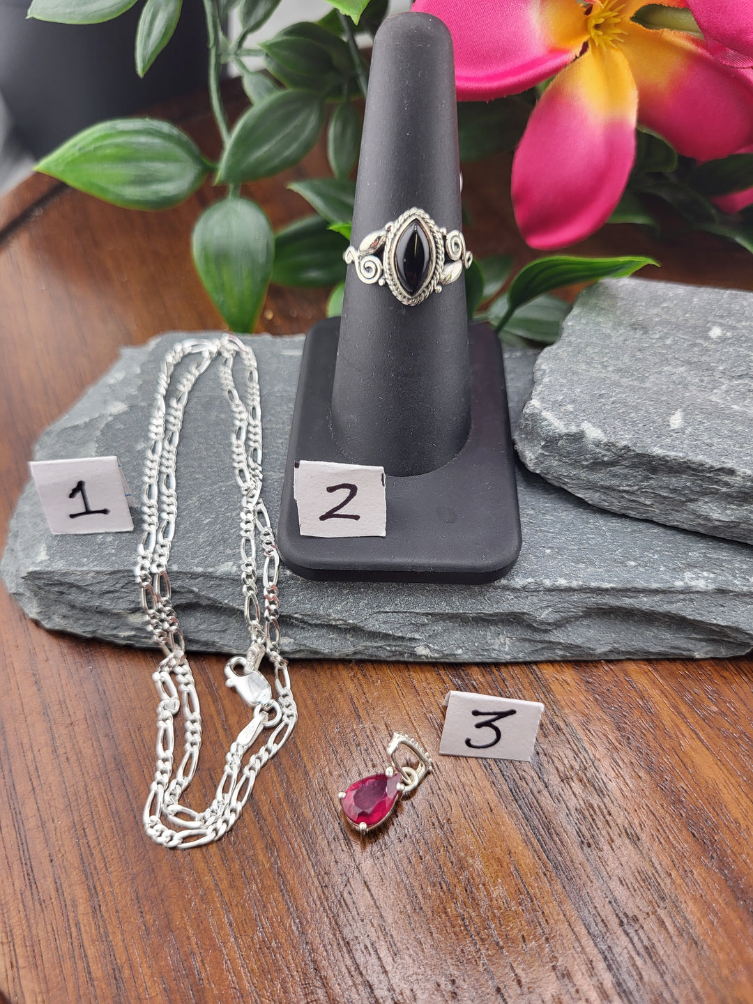 RESERVED FOR:  Gracie Springs -10/24/2024 - 3 Sterling Silver Items