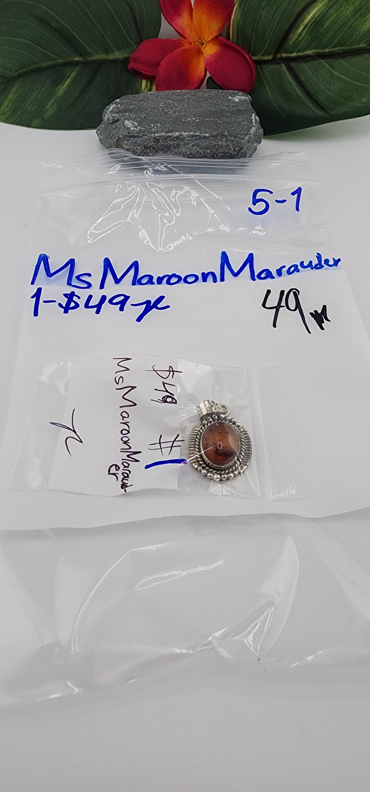 RESERVED FOR:  MsMaroonMarauder- 5/1/2025 tiktok Live Show -1  Sterling Silver Items