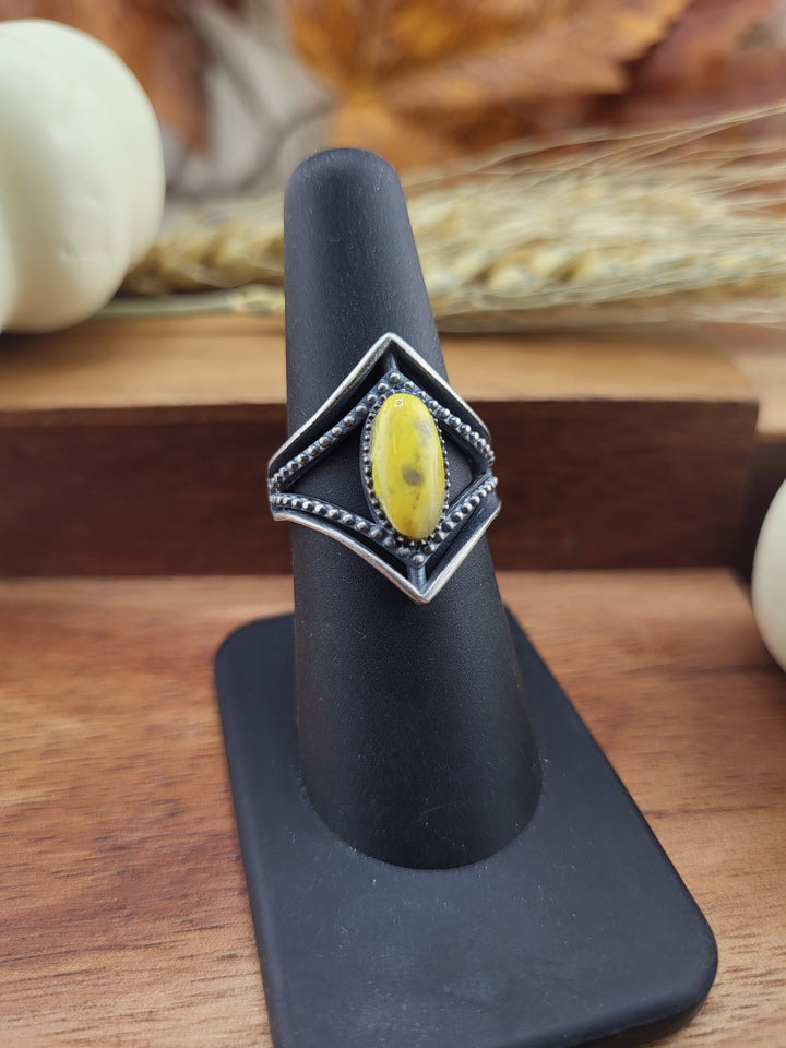 Bumblebee Jasper Ring