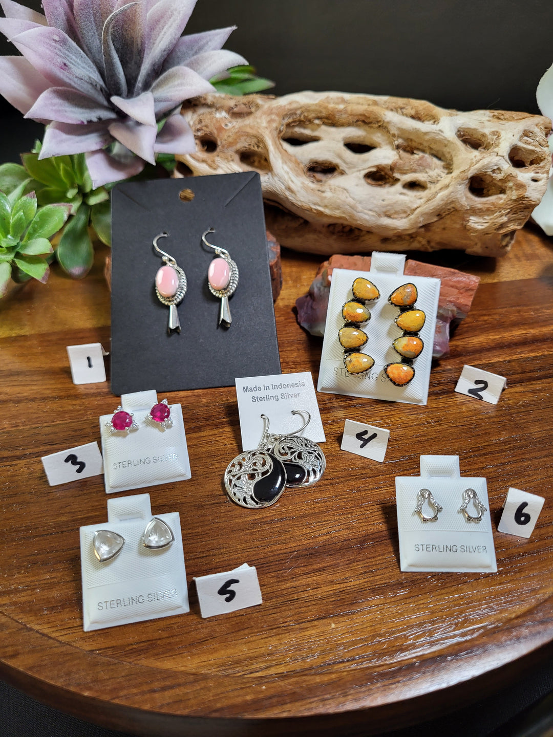 RESERVED FOR: niner_k 7/28/24- 6 Sterling Silver Items