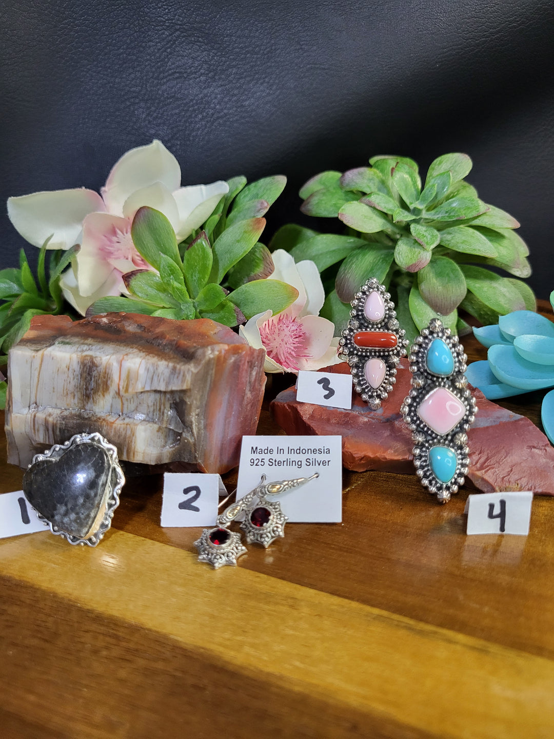 RESERVED FOR: Angela A- 7/12/24-4 Sterling Silver Items