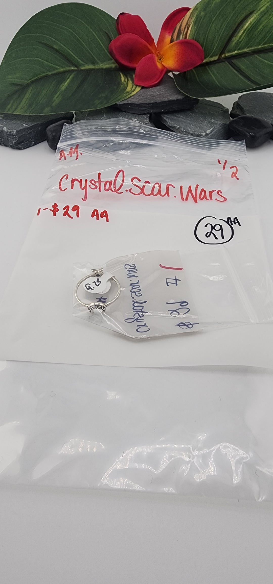 AM SHOW 48HR RESERVED FOR: crystal.scar.wars - 1/2/2026 FL tiktok Live Show - 1 Sterling Silver Items