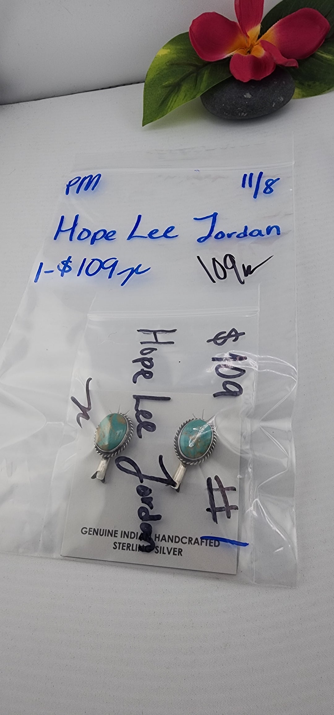 PM SHOW 48HR - RESERVED FOR: Hope Lee Jordan - 11/8/2025 tiktok Live Show - 1 Sterling Silver Items
