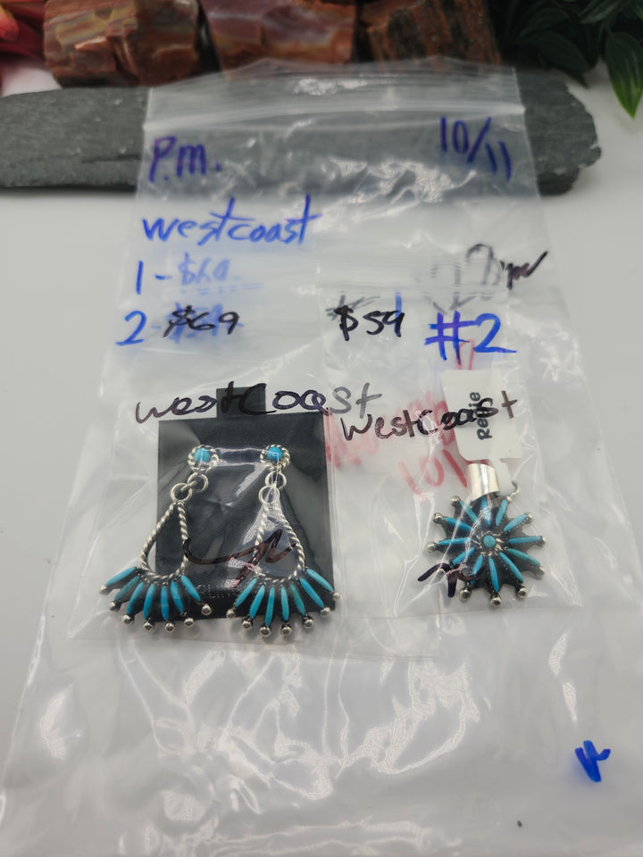PM SHOW 48HR - RESERVED FOR: westcoast - 10/11/2025 FL tiktok Live Show - 2 Sterling Silver Items