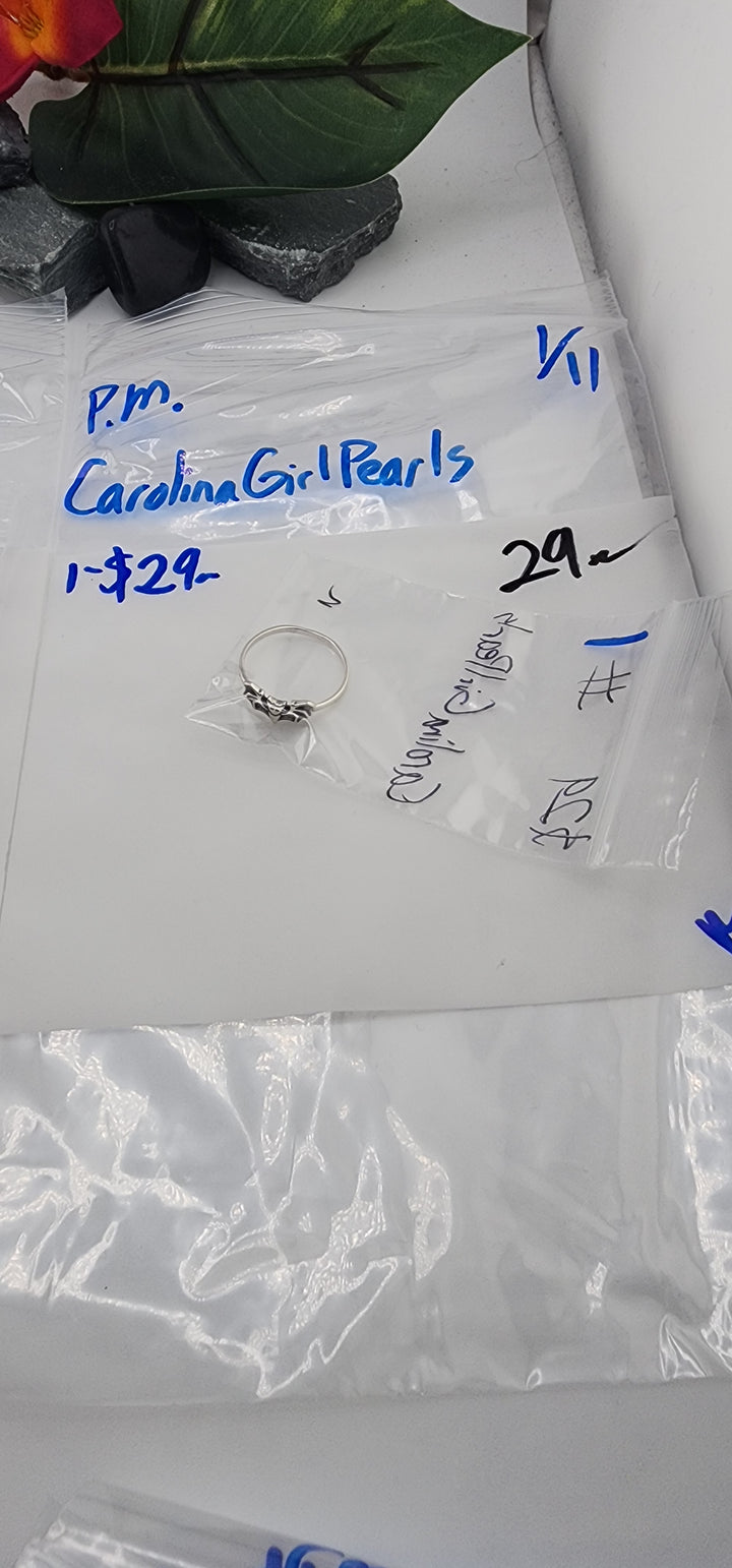 Custom sterling silver items - PM SHOW RESERVED FOR: CarolinaGirlPearls - 1/11/2026 tiktok Live Show - 1 Sterling Silver Items