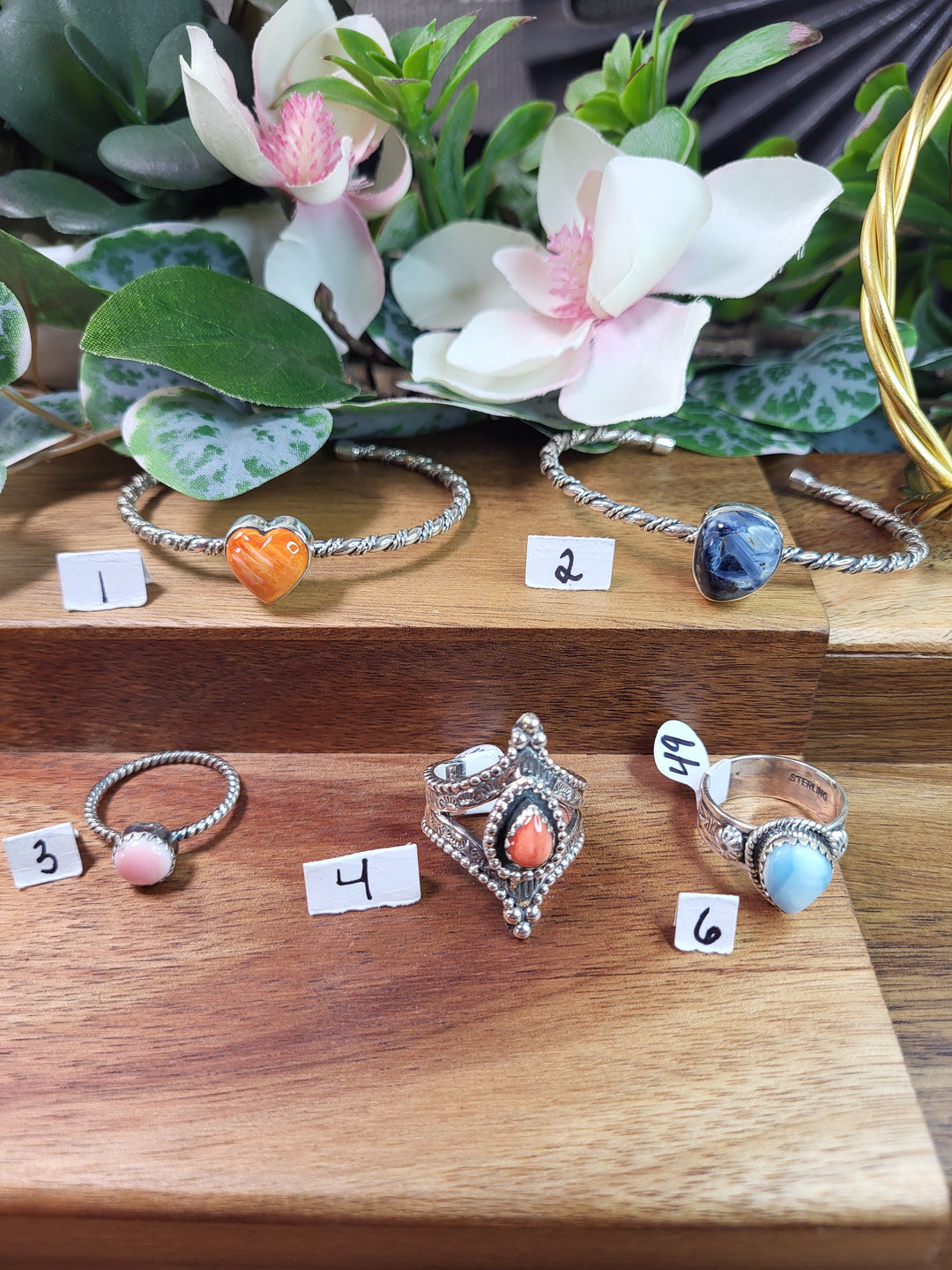 RESERVED FOR: just em- 9/1/2024 -5 Sterling Silver Items
