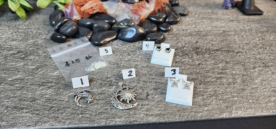 RESERVED FOR: Momo-7/7/24-5 Sterling Silver Items