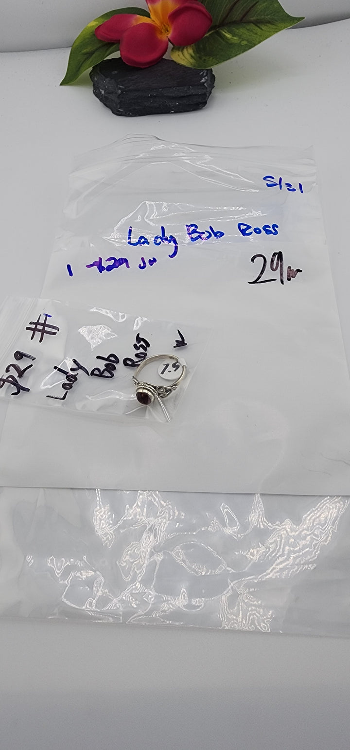 RESERVED FOR: Lady Bob Ross - 5/31/2025 tiktok Live Show - 1 Sterling Silver Items