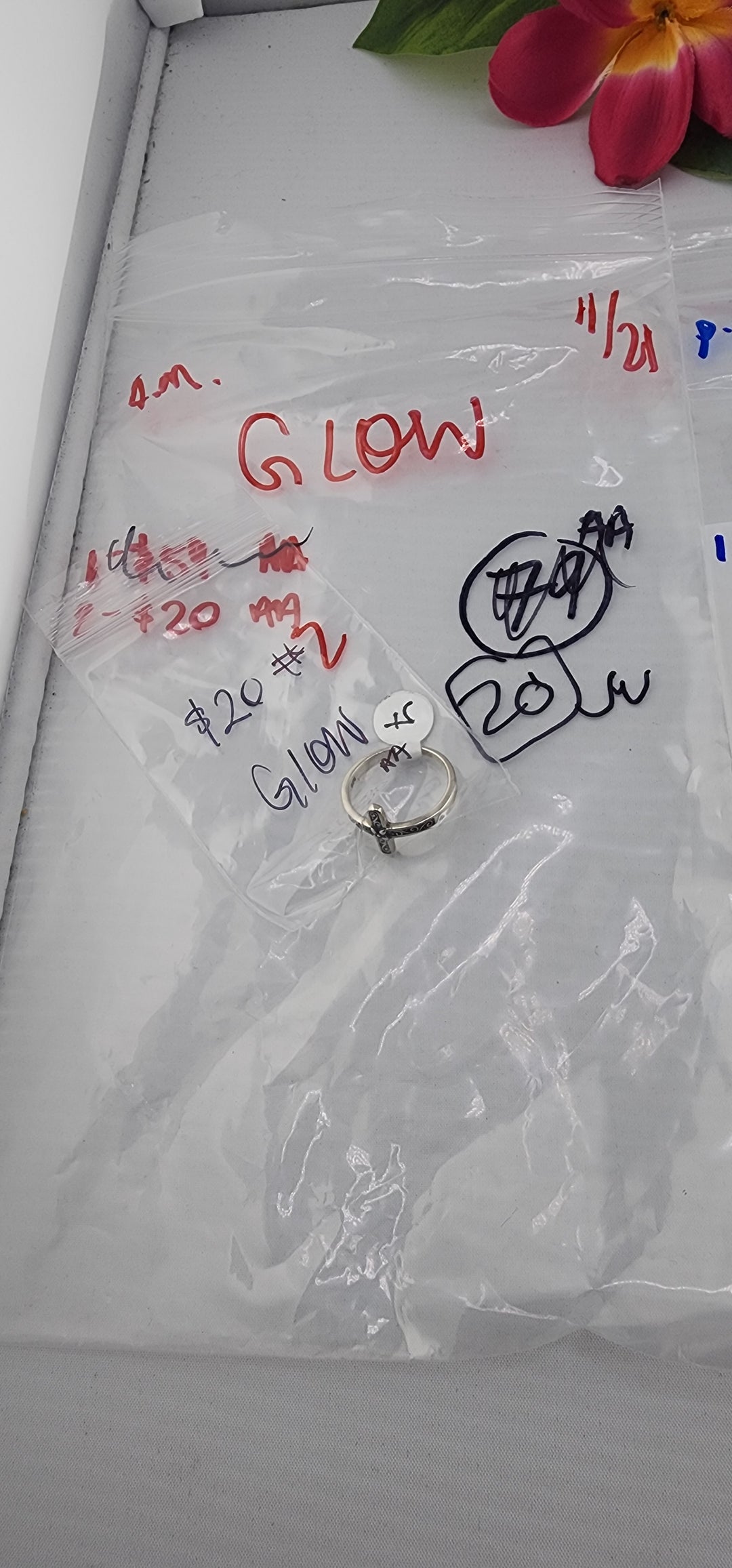 AM SHOW 48HR RESERVED FOR: GLOW - 11/21/2025 FL tiktok Live Show - 1 Sterling Silver Items