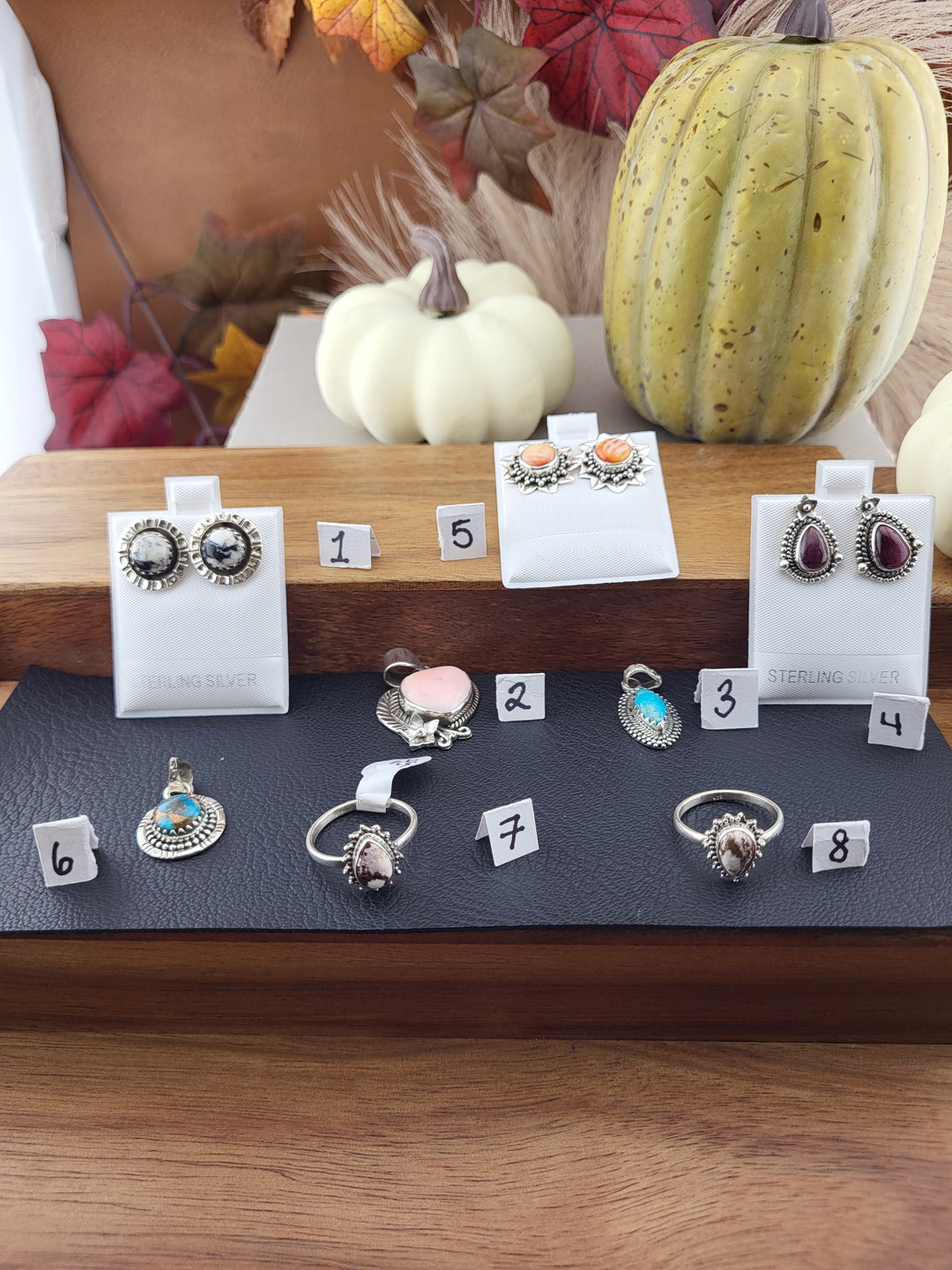 RESERVED FOR: Danielle Parkhouse-Haddox 9/27/2024 - 8 Sterling Silver Items