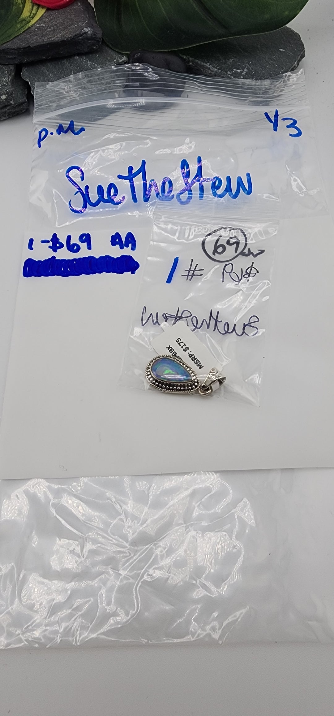 PM SHOW 48HR - RESERVED FOR:  Suethestew- 1/3/2026 tiktok Live Show -1 Sterling Silver Items