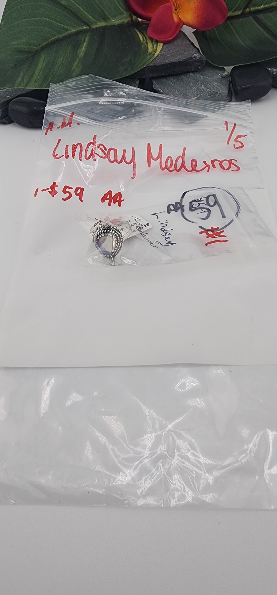 AM SHOW 48HR RESERVED FOR: Lindsay Medeiros - 1/5/2026 FL tiktok Live Show - 1 Sterling Silver Items