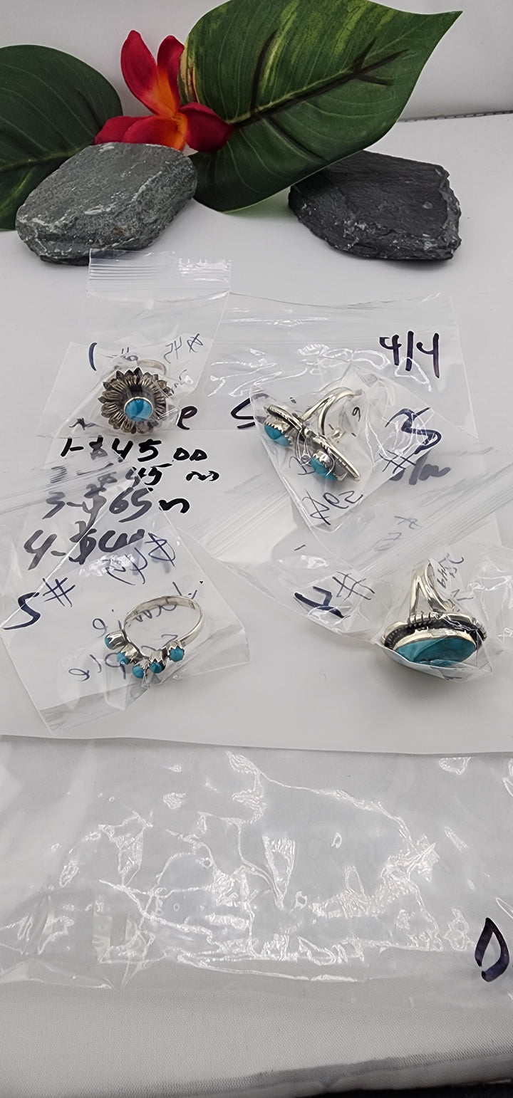 RESERVED FOR: Jamie Sciple - 4/4/2025 Friday App show Live Show -  4 Sterling Silver Items