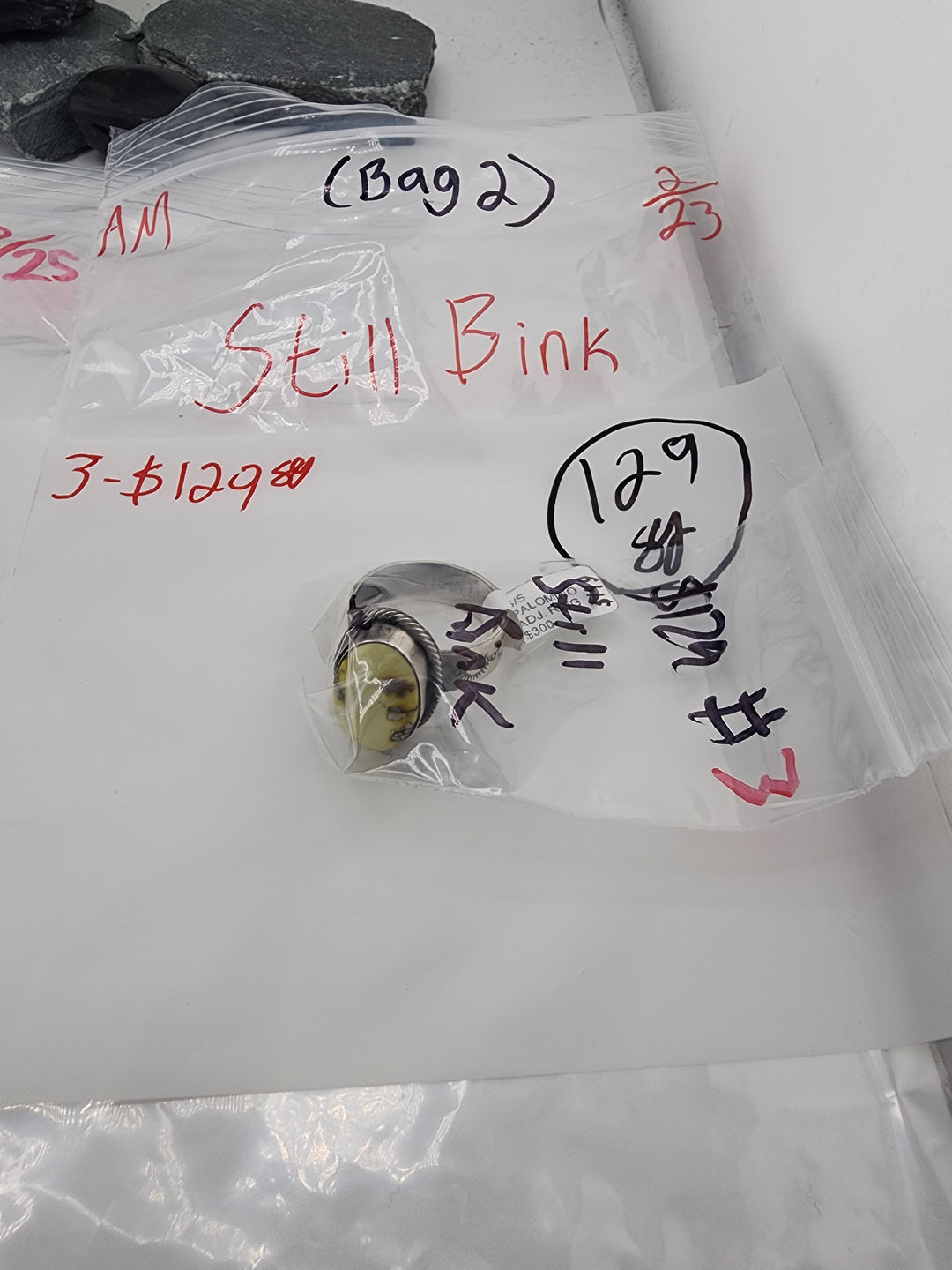 Still Bink (Bag 2) - 2/23/26 - 1 925 Sterling Silver Items
