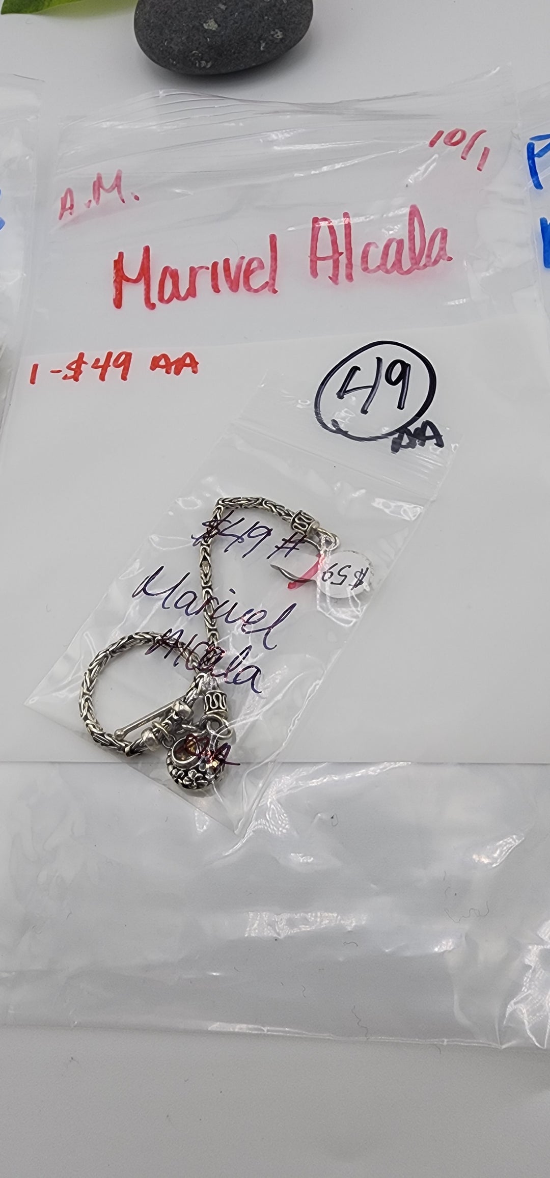 AM SHOW 48HR RESERVED FOR: Marivel Alcala - 10/1/2025 FL tiktok Live Show -  1 Sterling Silver Items