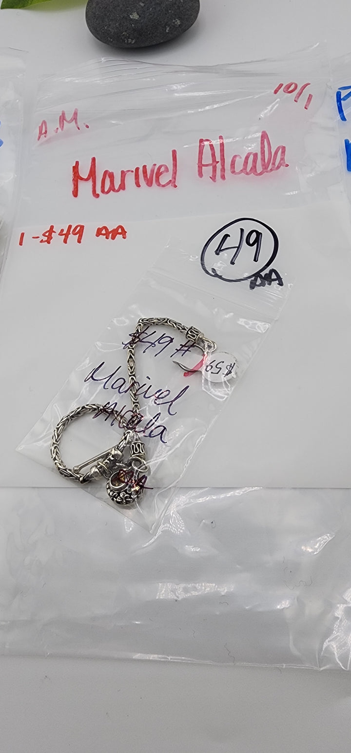 AM SHOW 48HR RESERVED FOR: Marivel Alcala - 10/1/2025 FL tiktok Live Show -  1 Sterling Silver Items
