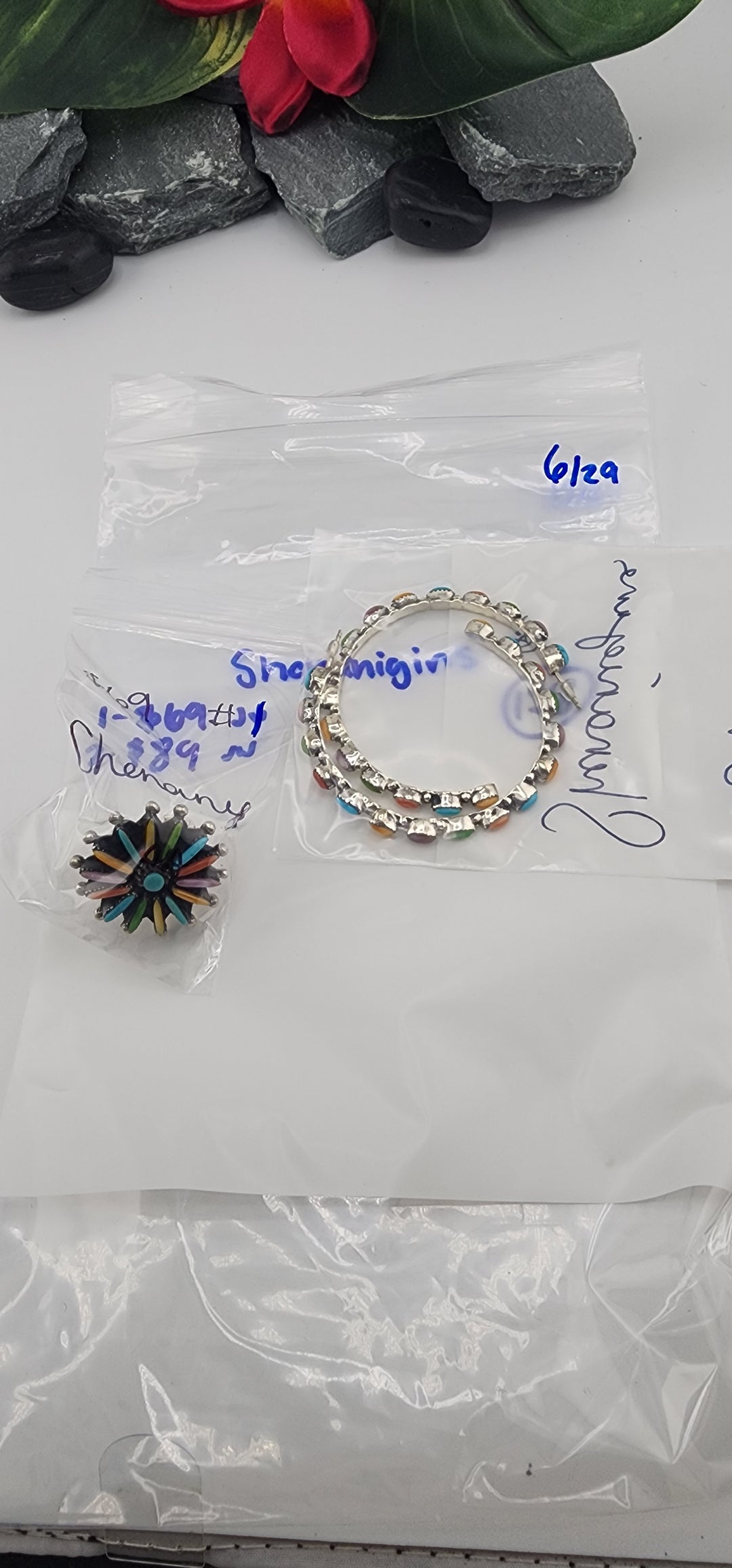 RESERVED FOR:  Shenanigans- 6/29/2025 tiktok Reservation Live Show -2 Sterling Silver Items