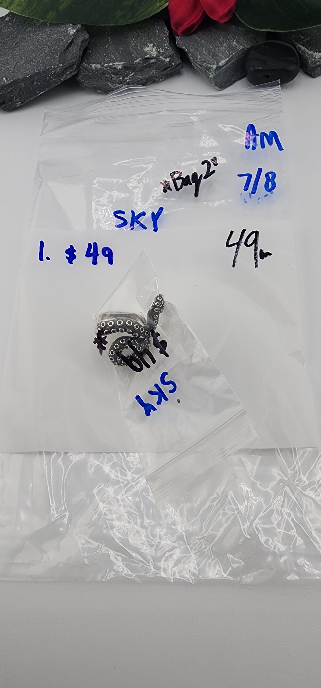 RESERVED FOR: SKY *BAG 2* - 7/8/2025 tiktok A.M Live Show - 1 Sterling Silver Items