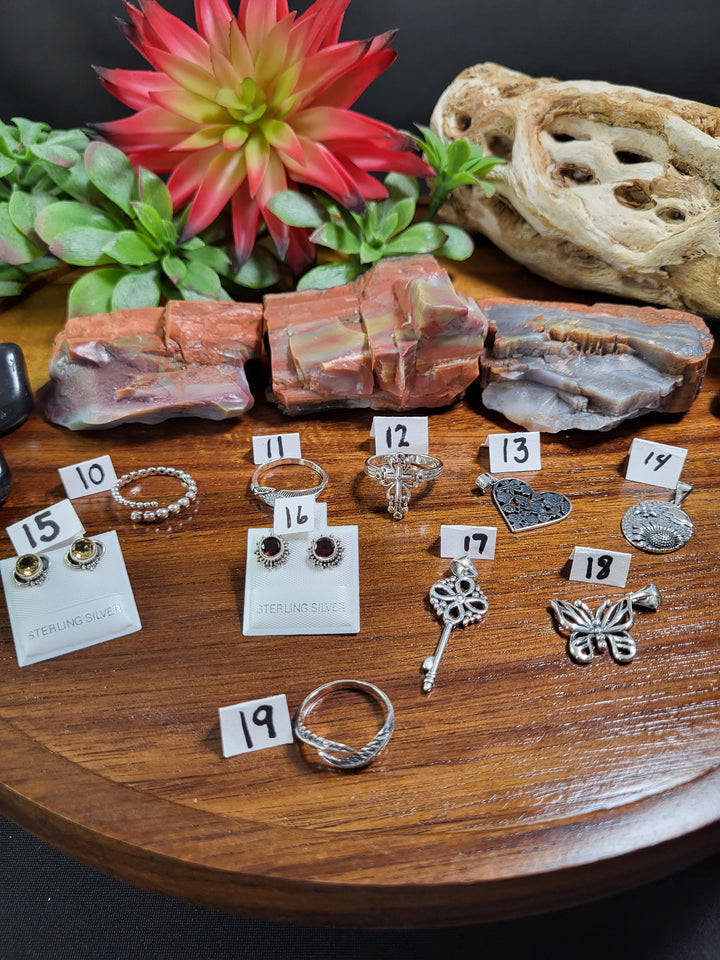 RESERVED FOR: Nic 7/25/24- 24 Sterling Silver Items