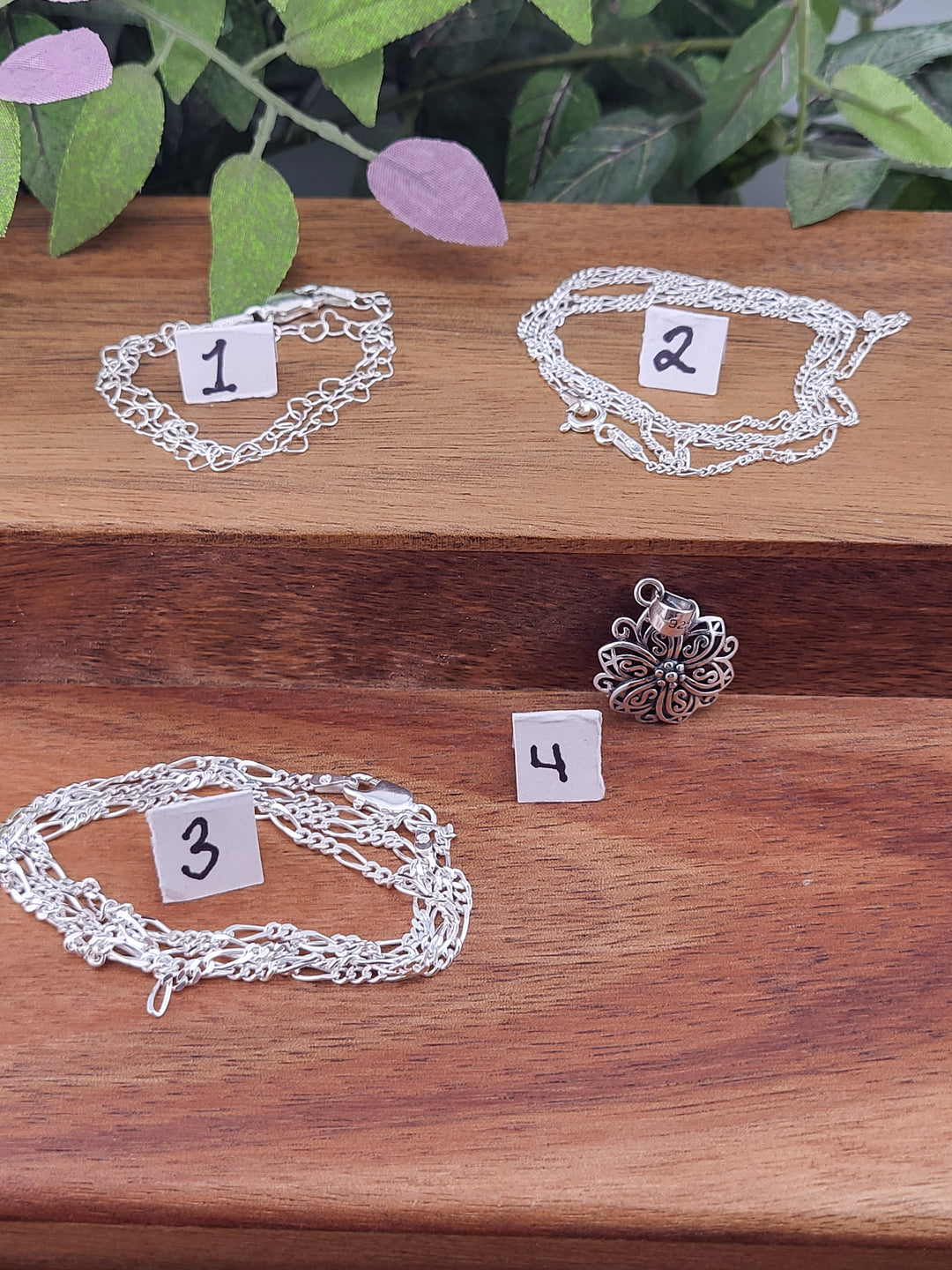 RESERVED FOR: Gina Workman929 9/21/2024 - 4 Sterling Silver Items