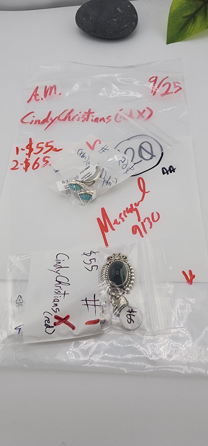 AM SHOW 48HR RESERVED FOR: CindyChristians❌ - 9/25/2025 FL tiktok Live Show - 2 Sterling Silver Items