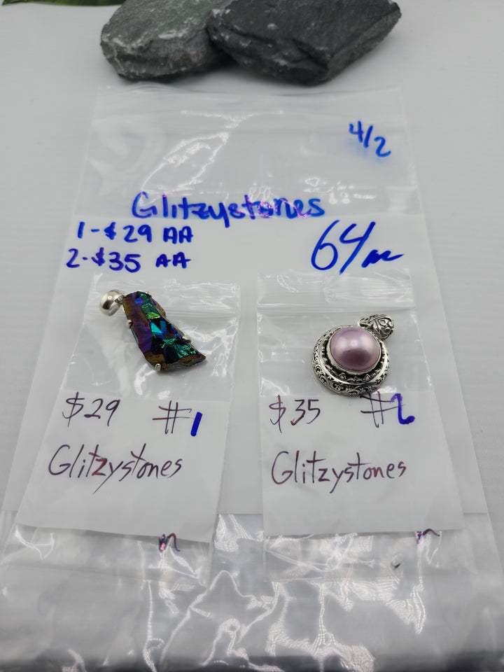 RESERVED FOR: Glitzystones - 4/2/2025 Tiktok Live Show - 2 Sterling Silver Items