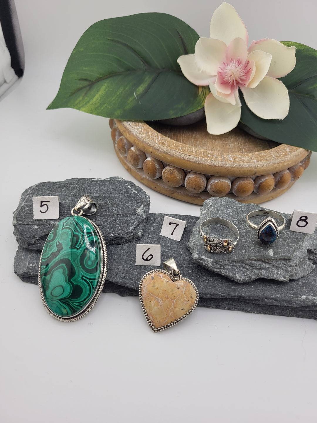 RESERVED FOR:   Deanne -12/08/2024 - 8 Sterling Silver Items