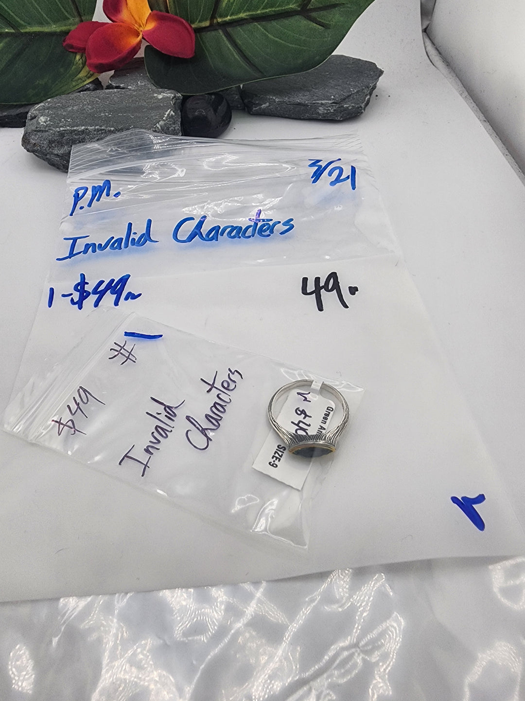 Invalid Characters - 3/21/26 - 1 925 Sterling Silver Items