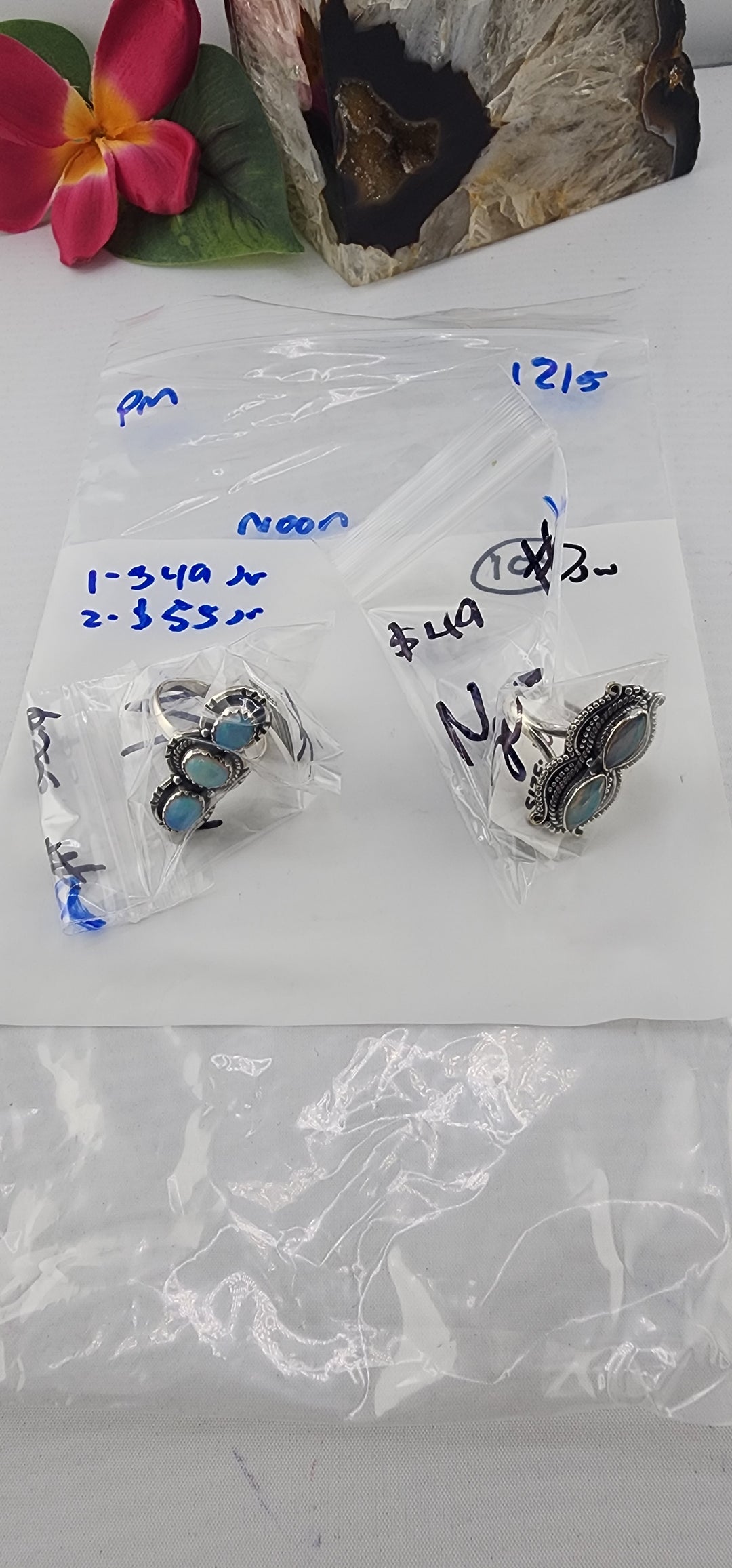 PM SHOW 48HR - RESERVED FOR: Noon - 12/5/2025 tiktok Live Show - 2 Sterling Silver Items