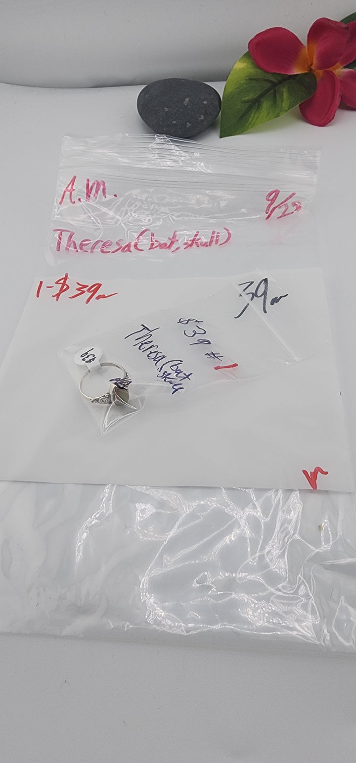 AM SHOW 48HR RESERVED FOR: Theresa🦇💀 - 9/25/2025 FL tiktok Live Show - 1 Sterling Silver Items
