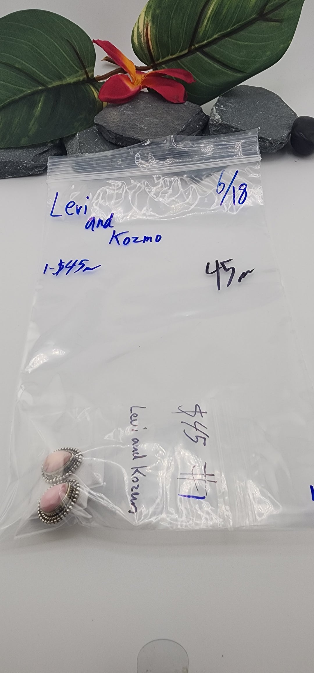 RESERVED FOR: Levi and Kozmo - 6/18/2025 tiktok Reservation Live Show - 1 Sterling Silver Items