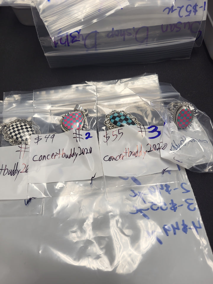 RESERVED FOR: concertbuddy2020 - 3/21/2025 Live Show - 4 Sterling Silver Items