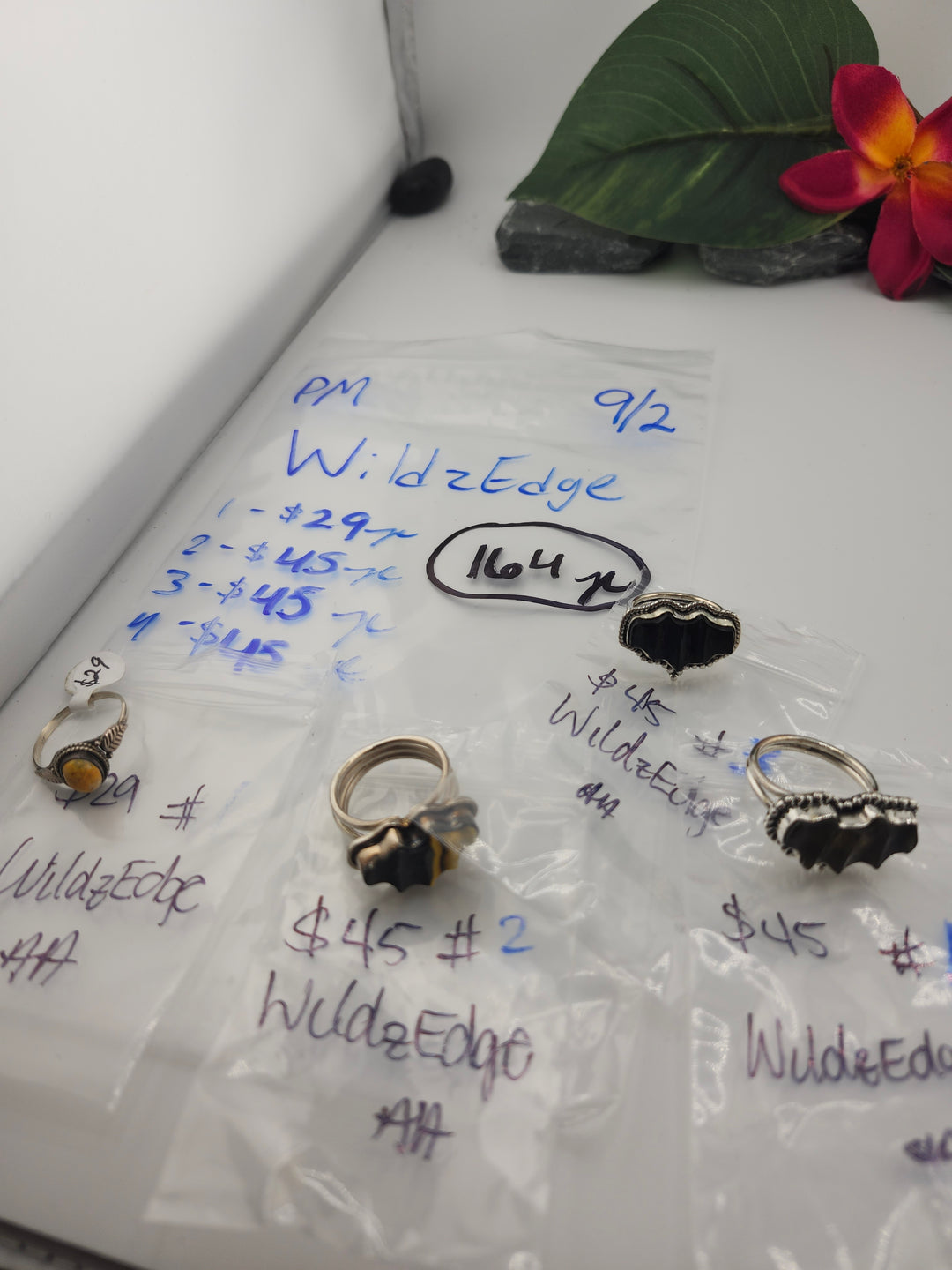 PM SHOW 48HR - RESERVED FOR: WildzEdge - 9/02/2025 FL tiktok Live Show - 4 Sterling Silver Items